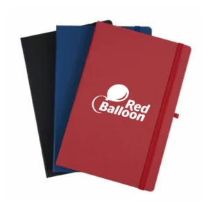 - Huble Brindes Corporativos Caderno Personalizado com personalização de marca corporativa. Opção de brinde corporativo para empresas.