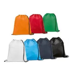 - Huble Brindes Corporativos Mochila Saco Personalizada com logotipo de marca empresarial. Opção de brinde corporativo para empresas.