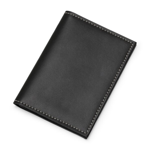 Porta Documento Personalizado em Couro Sintético 13x10cm