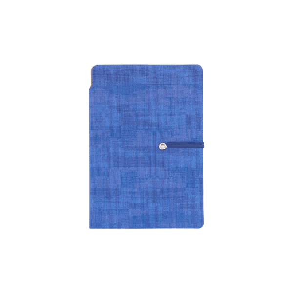 Bloco de Notas Personalizado com Autoadesivos e Elástico 14,9×9,4cm