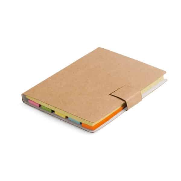 Bloco de Notas Personalizado Cartão com Autoadesivos 8×10,5cm