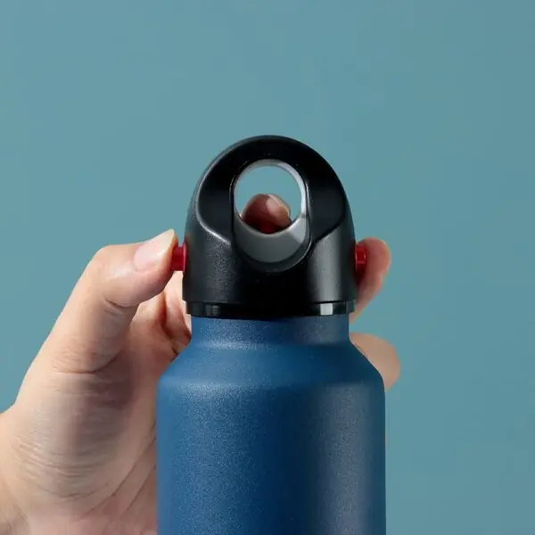 Garrafa corporativa branca 620ml gravação laser