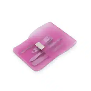 Kit de manicure personalizado brinde feminino corporativo