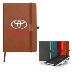 (21x15) Caderno Personalizado Emborrachado - SEM PAUTA - HUBZB-03002
