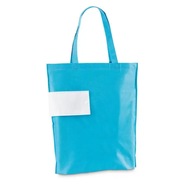 Sacola ecobag dobrável corporativa gravação transfer colorido