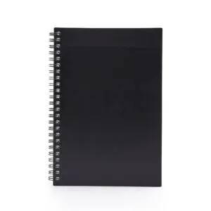 Caderno Personalizado Plástico Wire-o com Pauta A5 21,2x15cm