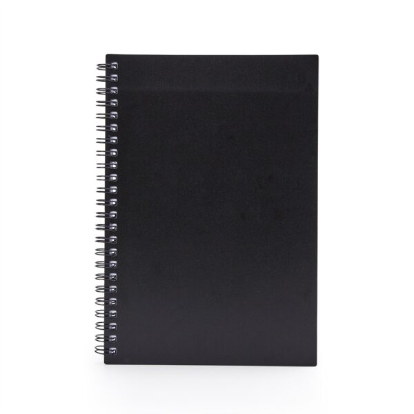 Caderno Personalizado Plástico Wire-o com Pauta A5 21,2x15cm
