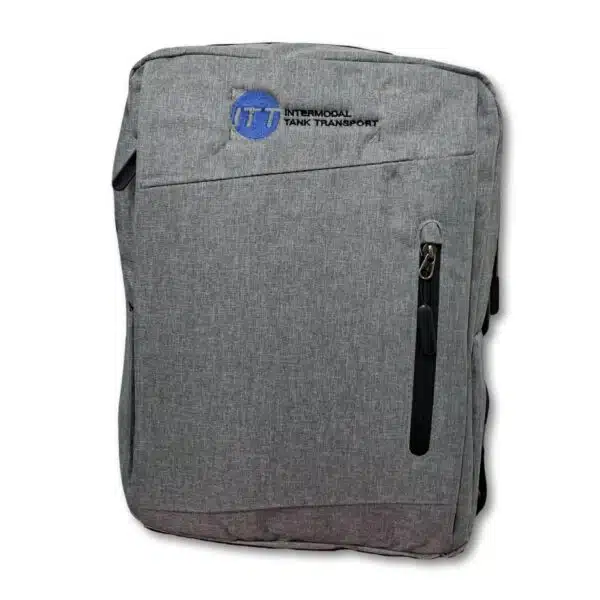 Mochila azul corporativa personalizada silk para brindes