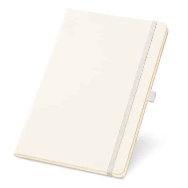 Caderno Personalizado com logotipo de marca empresarial. Opção de brinde personalizado para empresas.