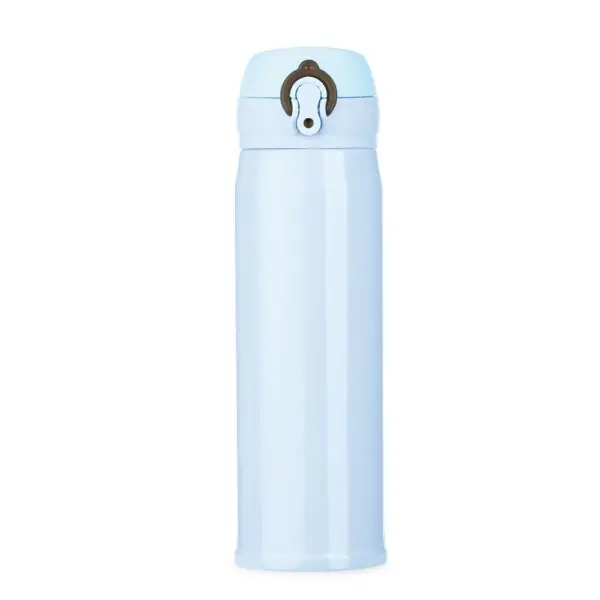 Garrafa inox preta personalizada brinde executivo