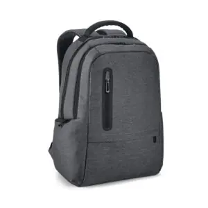 Mochila personalizada notebook cinza para empresas