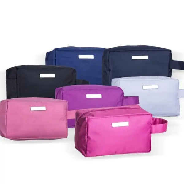 Necessaire personalizada de PVC com gravação laser