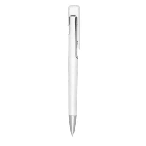 Caneta Personalizada com logotipo de marca corporativa. Brinde corporativo elegante.