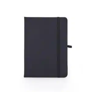 Caderno Personalizado com personalização de marca corporativa. Opção de brinde personalizado para empresas.