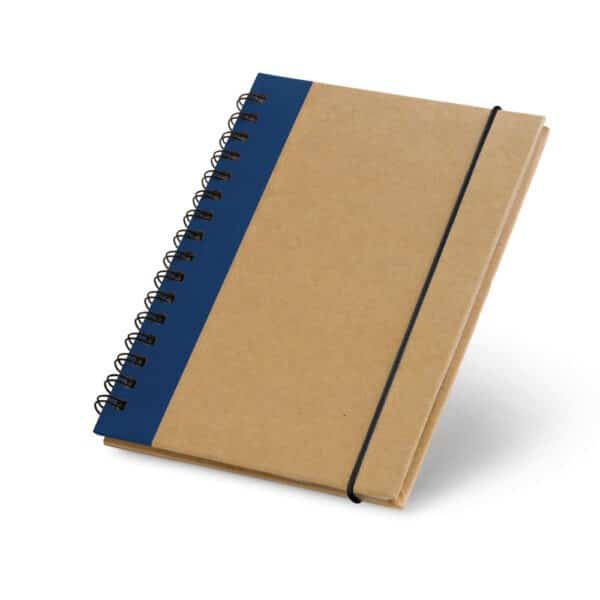 Caderno Ecológico Personalizado Papel Reciclado Capa Dura 14,5x10,5cm