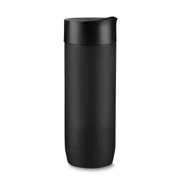 Copo térmico inox personalizado preto 450ml parede dupla
