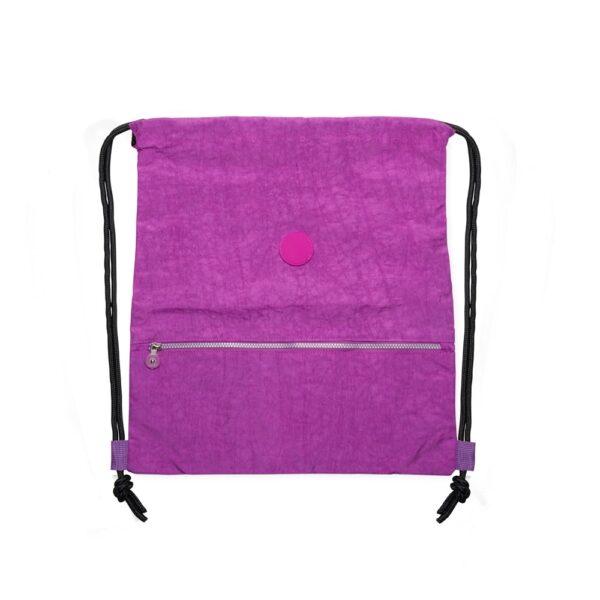 Mochila Saco Personalizada com personalização de marca empresarial. Opção de brinde personalizado para empresas.