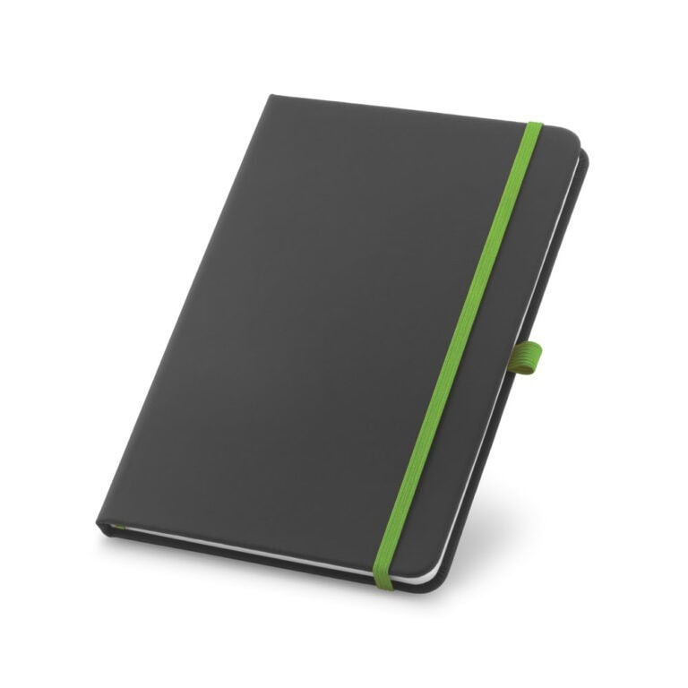 Caderno Personalizado Couro Sintético - COM PAUTA - HUBSP-93717
