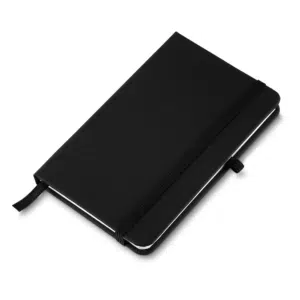 Caderno Personalizado com personalização de marca corporativa. Opção de brindes para empresa.