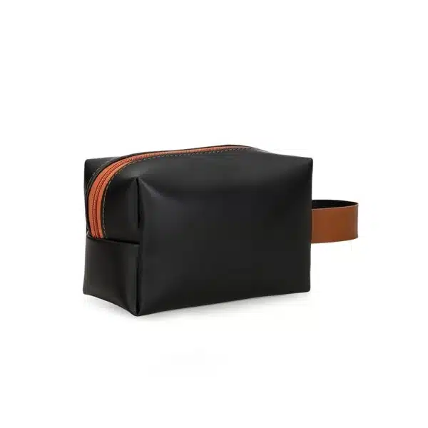 Necessaire preta personalizada com gravação para empresas B2B