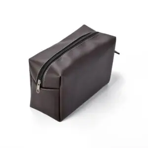 Necessaire Personalizada com logotipo de marca empresarial. Perfeito brinde para empresas.