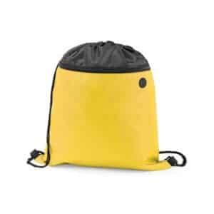 Mochila Saco Personalizada com logotipo de marca corporativa. Opção de brindes para empresa.