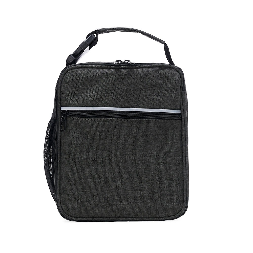 - Huble Brindes Corporativos Bolsa Térmica Personalizada Nylon 6L 2 Compartimentos - Imagem 2