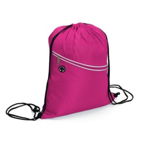 Mochila Saco Personalizada com logotipo de marca empresarial. Opção de brinde corporativo para empresas.