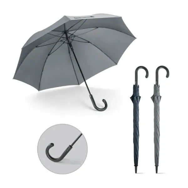 Guarda chuva personalizado azul listrado corporativo
