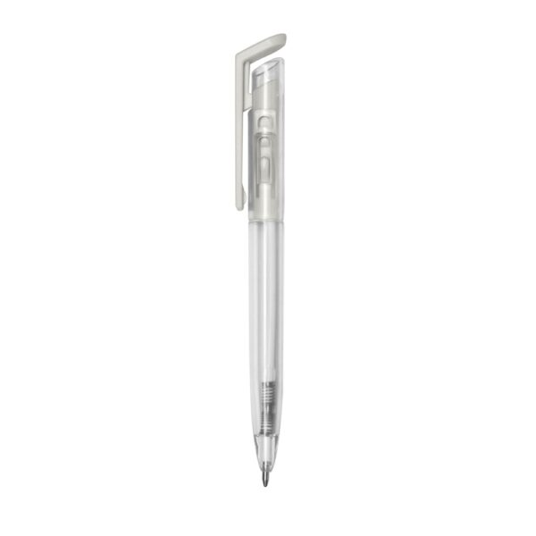 Caneta Personalizada com personalização de logotipo de marca empresarial. Excelente brinde para empresas.