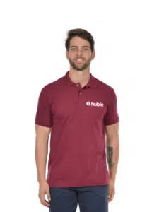 - Huble Brindes Corporativos Camisa Polo Masculina Personalizada - HUBFEM-027252C