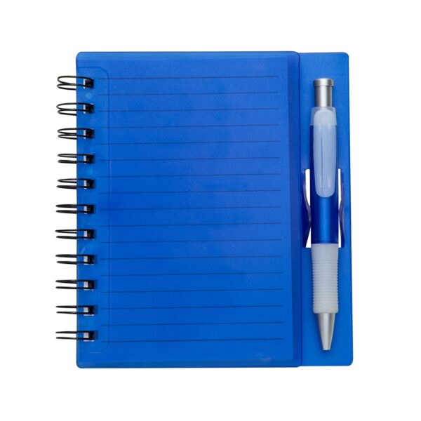 Caderno Personalizado com logotipo de marca empresarial. Opção de brinde corporativo para empresas.