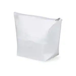 Necessaire Personalizada com logotipo de marca empresarial. Brinde corporativo distinto.