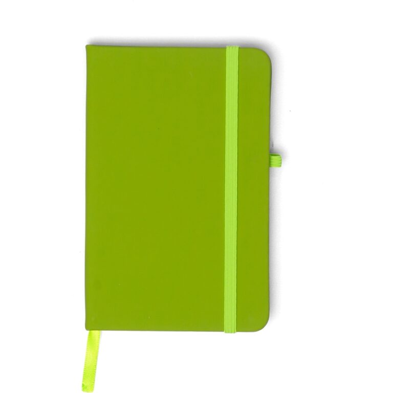 Caderno Personalizado Tipo Moleskine c/ Pauta - Emborrachado - HUBZB-14091
