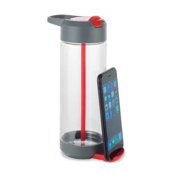 Squeeze corporativo suporte celular vermelho brinde empresa