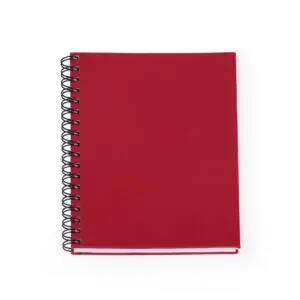 Caderno Personalizado Emborrachado Espiral com Pauta 23x17,5cm