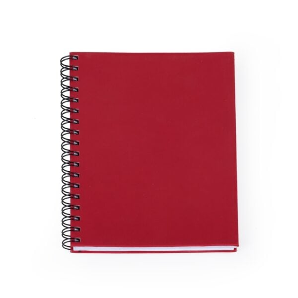 Caderno Personalizado Emborrachado Espiral com Pauta 23x17,5cm