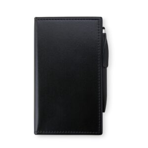 Bloco de Notas Personalizado Couro Sintético com Autoadesivos 19,2×12cm