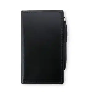 Bloco de Notas Personalizado Couro Sintético com Autoadesivos 19,2×12cm