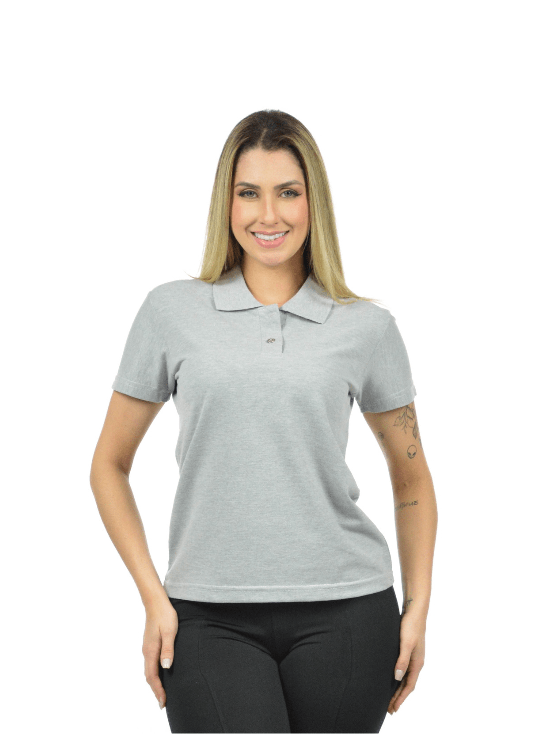 Camisa Polo Feminina Personalizada Hubfem 027114 Huble Brindes