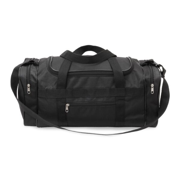 Bolsa de Viagem Personalizada com personalização de logotipo de marca corporativa. Brinde corporativo exclusivo.