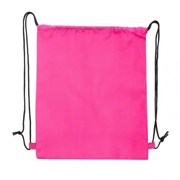 Brinde personalizado mochila saco branca gravação silk