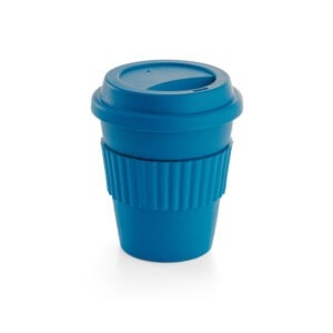 Copo térmico personalizado com gravação, prático e elegante para brindes empresariais.