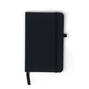 Caderno Personalizado com gravação de marca empresarial. Opção de brinde personalizado para empresas.