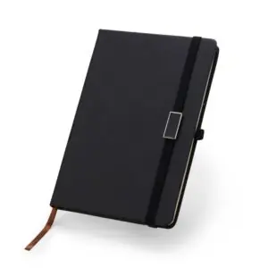 (21x15) Caderno Personalizado Emborrachado - COM PAUTA - HUBZB-03002B