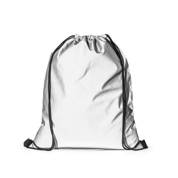 Mochila Saco Personalizada com personalização de marca empresarial. Opção de brinde corporativo para empresas.
