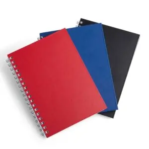 (24x18 cm) | Caderno Personalizado - Capa Kraft - COM PAUTA - HUBZB-14209