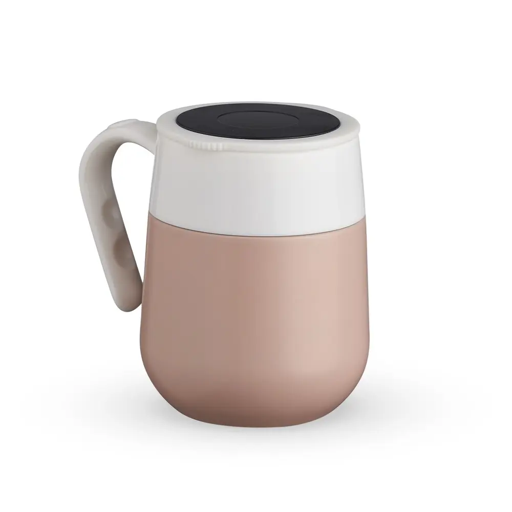 - Huble Brindes Corporativos Caneca Personalizada Térmica Inox 500ml com Display LED - HUBZB-18640