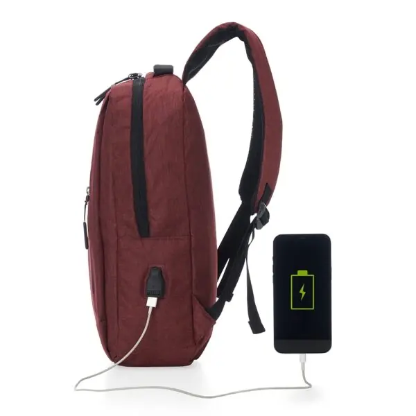 Mochila preta personalizada silk brinde executivo
