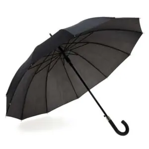 Guarda chuva personalizado preto 12 varetas para brindes